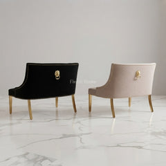 Majestic Gold High Back Benches- Mink Gold, Black Gold