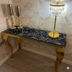 Louis Gold Console Tables Range
