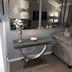 Ariana Chrome Console Tables Range