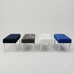 Majestic Benches- Pink, HQ Silver, Black, Mink, Navy, Dark Grey