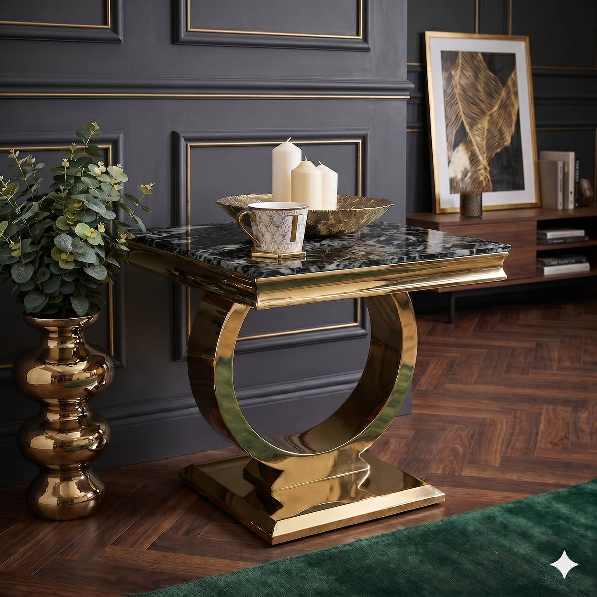 Ariana Gold Side Tables Range