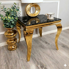 Louis Gold Side Tables Range
