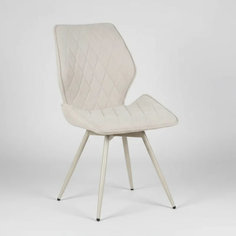 2 x Cambridge Dining Chairs- Beige/Grey