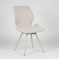 2 x Cambridge Dining Chairs- Beige/Grey