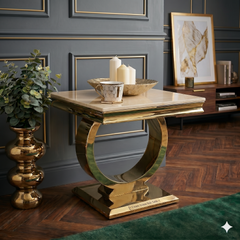 Ariana Gold Side Tables Range