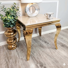 Louis Gold Side Tables Range