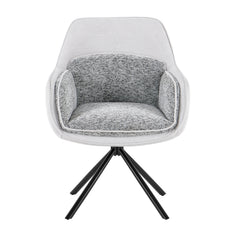 Florence 360 Grey Swivel Chair