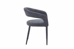 2 x Olympia Dining Chairs- Beige/Grey