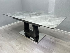 Grey Zermatt Extendable Dining Table