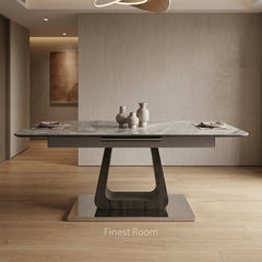 Grey Zermatt Extendable Dining Table