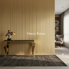 Wave Style PVC Wall Panels – Golden Sand