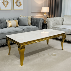 Louis Gold Coffee Tables Range