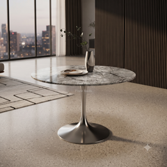 Bentley 0.9m Round Table (Chrome KD)