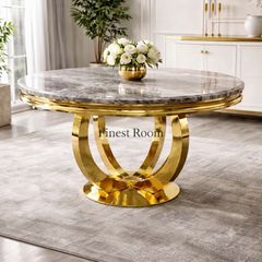 Chelsea Gold Round Dining Tables