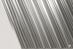 Wave Style PVC Wall Panels – Titanium Silver