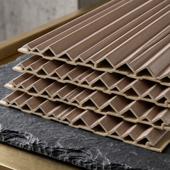 Wave Style PVC Wall Panels – Satin Rose