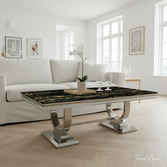 Ariana Chrome Coffee Tables Range