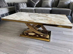 Elina Gold Coffee Tables