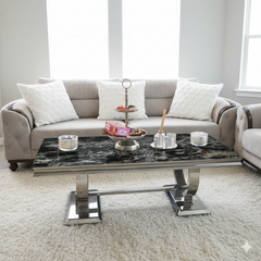 Ariana Chrome Coffee Tables Range