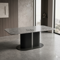 Sydney Grey Ceramic Dining Table