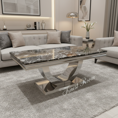 Arial Chrome Coffee Tables Range