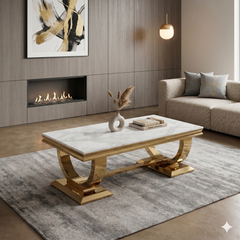 Ariana Gold Coffee Tables Range
