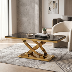 Elina Gold Coffee Tables