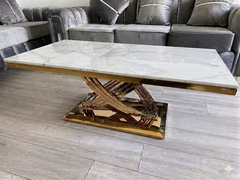 Elina Gold Coffee Tables