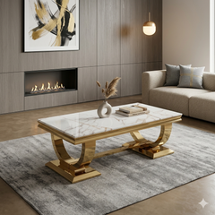 Ariana Gold Coffee Tables Range