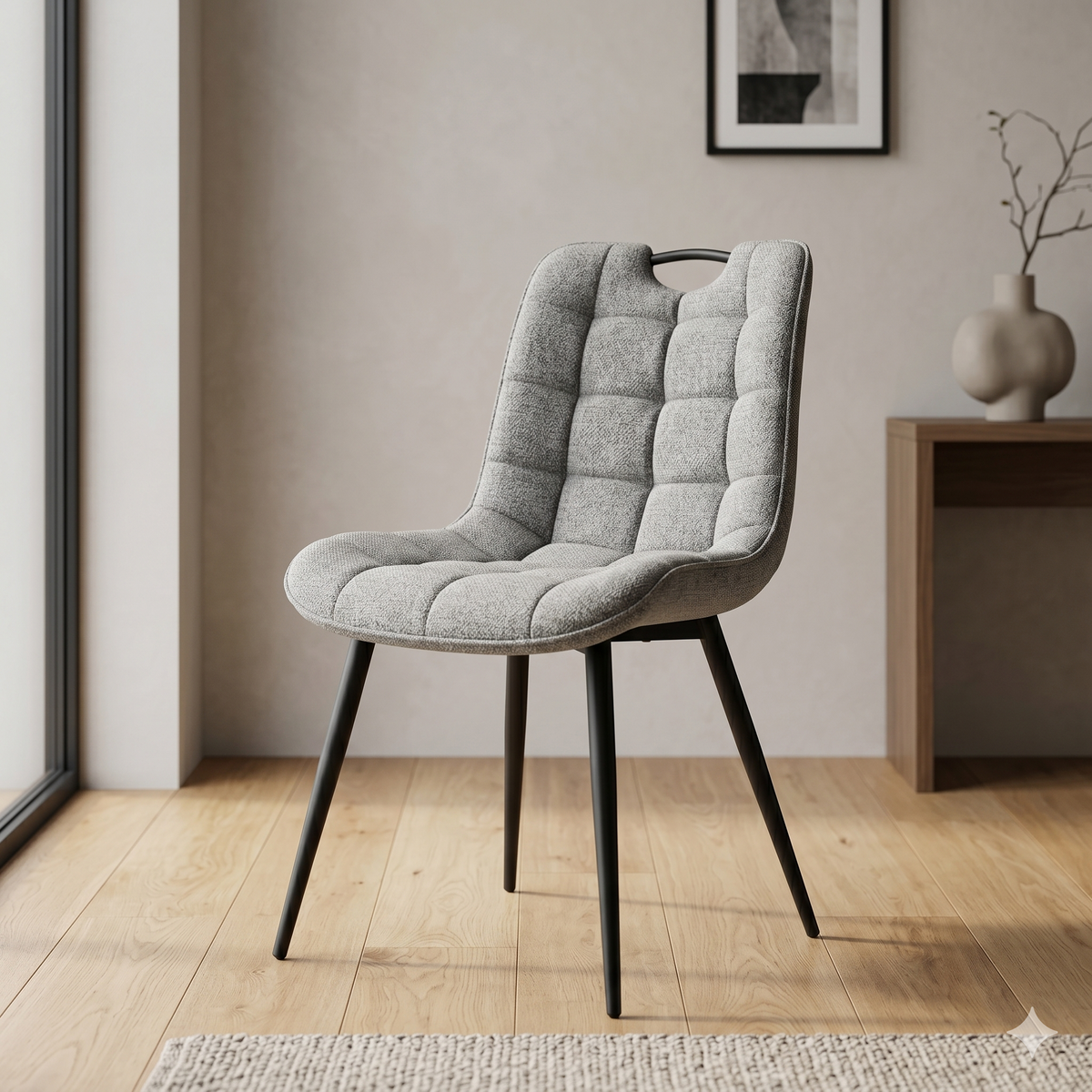 Monza Grey Dining Chair