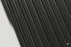 Premium - Wave Style PVC Wall Panels – Midnight Black