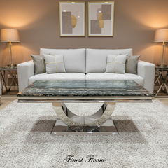 Arial Chrome Coffee Tables Range