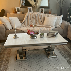 Ariana Chrome Coffee Tables Range