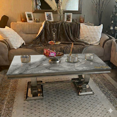Ariana Chrome Coffee Tables Range