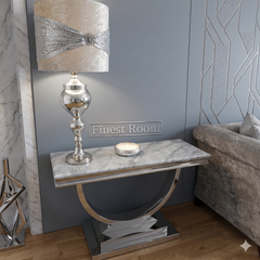 Ariana Chrome Console Tables Range
