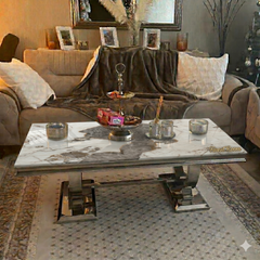 Ariana Chrome Coffee Tables Range