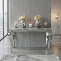 Louis Chrome Console Table Range