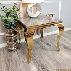 Louis Gold Side Tables Range