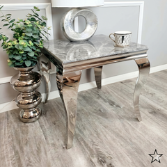 Louis Chrome Side Tables Range