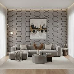 Acoustic Pattern Wall Panels - Hexagon