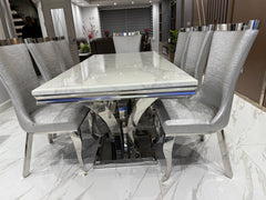 Charisma Table With Samantha Chairs