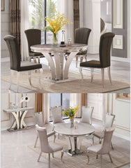 Round Charisma Table With Samantha Chairs