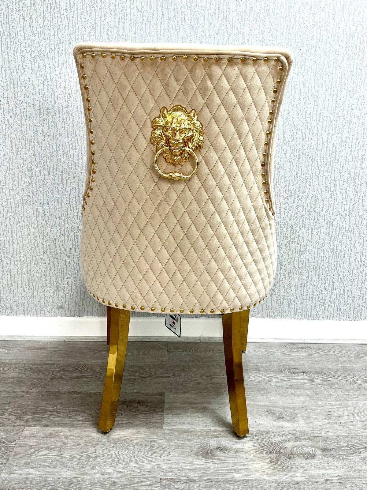 Mink Gold Lion Knocker Majestic Chairs