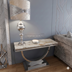 Ariana Chrome Console Tables Range