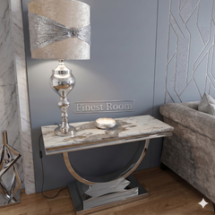 Ariana Chrome Console Tables Range
