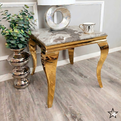 Louis Gold Side Tables Range
