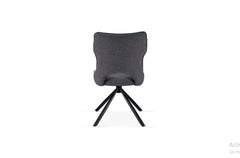 Fairmont 360 Swivel Grey Dining Chair