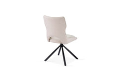 Roseland 360 Swivel Beige Dining Chair