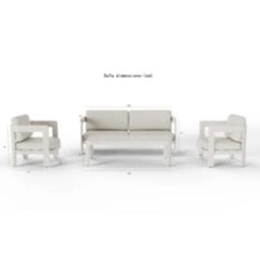 Sofia Outdoor Range - 4 Seater Lounge Set