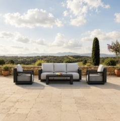 Ikos Outdoor Lounge Set - Onyx - 5 Seater